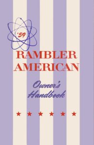 1959 AMC American Owner's Manual