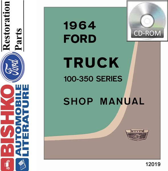 1964 Ford Truck F100 - F350 Shop Service Repair Manual PDF