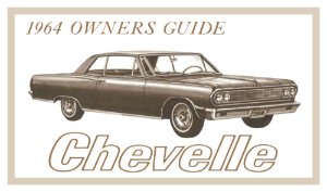 1964 Chevrolet Chevelle, El Camino Owner's Manual