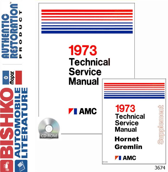 1973 AMC All Models Factory Shop Service Manual