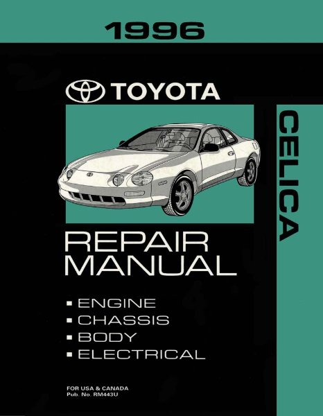 1996 Toyota Celica Factory Shop Service Manual