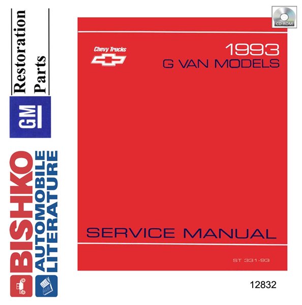 1993 Chevrolet Truck G10, G20, G30 Factory Shop Service Manual