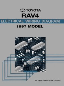 1997 Toyota RAV4 Wiring Diagrams Manual