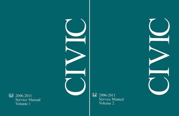 2006–2011 Honda Civic Factory Shop Service Manual