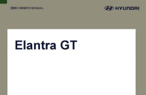 2020 Hyundai Elantra GT Owner's Manual