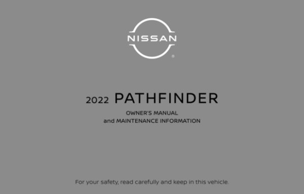 2022 Nissan Pathfinder Owner's Manual