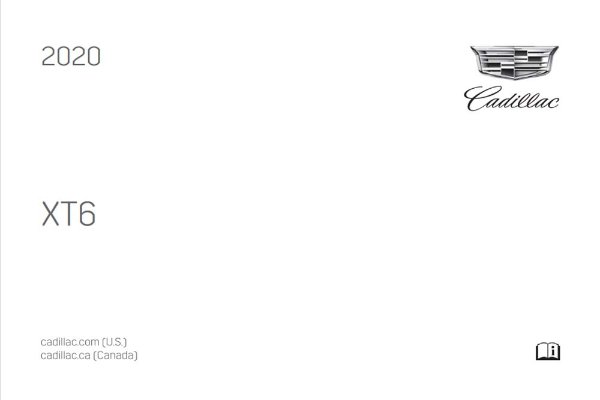 2020 Cadillac XT6 Owner's Manual