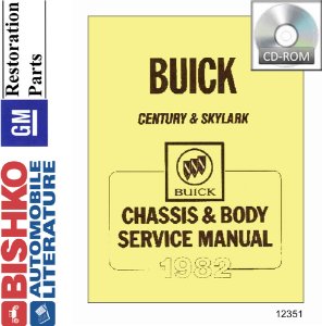1982 Buick Century, Skylark Factory Shop Service Manual