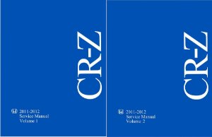 2011–2012 Honda CR-Z Factory Shop Service Manual