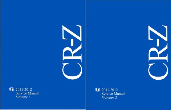2011–2012 Honda CR-Z Factory Shop Service Manual