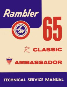 1965 AMC Ambassador, Classic Factory Shop Service Manual