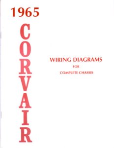 1965 Chevrolet Corvair Wiring Diagrams Manual