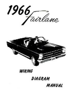 1966 Ford Fairlane Wiring Diagrams Manual