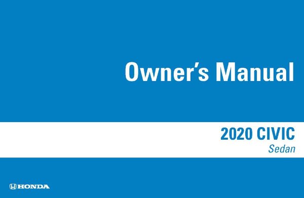2020 Honda Civic Sedan Owner's Manual