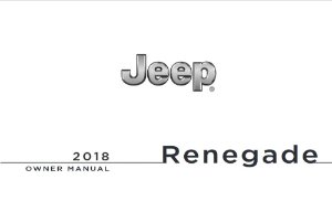 2018 Jeep Renegade Owner's Manual