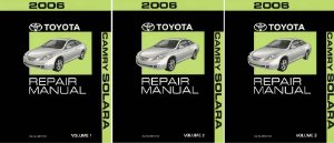 2006 Toyota Camry Solara Factory Shop Service Manual