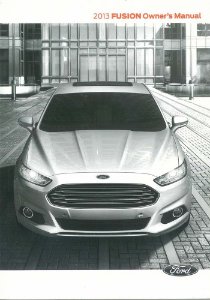 2013 Ford Fusion Owner's Manual