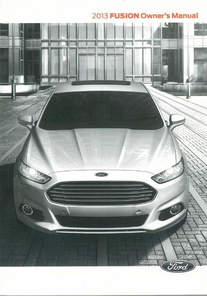 2013 Ford Fusion Owner's Manual
