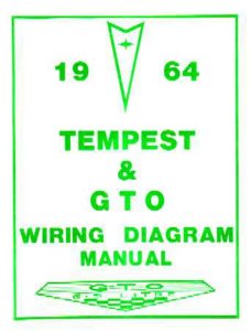1964 Pontiac GTO, Tempest Wiring Diagrams Manual