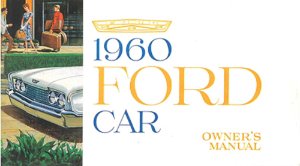 1960 Ford Full Size Car All Models Owner's Manual