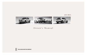 2016 Lincoln MKC Owner's Manual