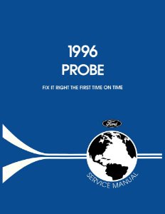 1996 Ford Probe Factory Shop Service Manual