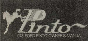 1973 Ford Pinto Owner's Manual