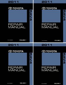 2011 Toyota Rav4 Factory Shop Service Manual