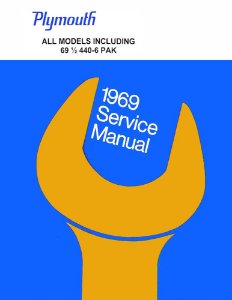 1969 Plymouth All Models Factory Shop Service Manual