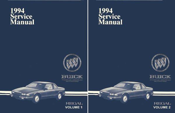 1994 Buick Regal Factory Shop Service Manual