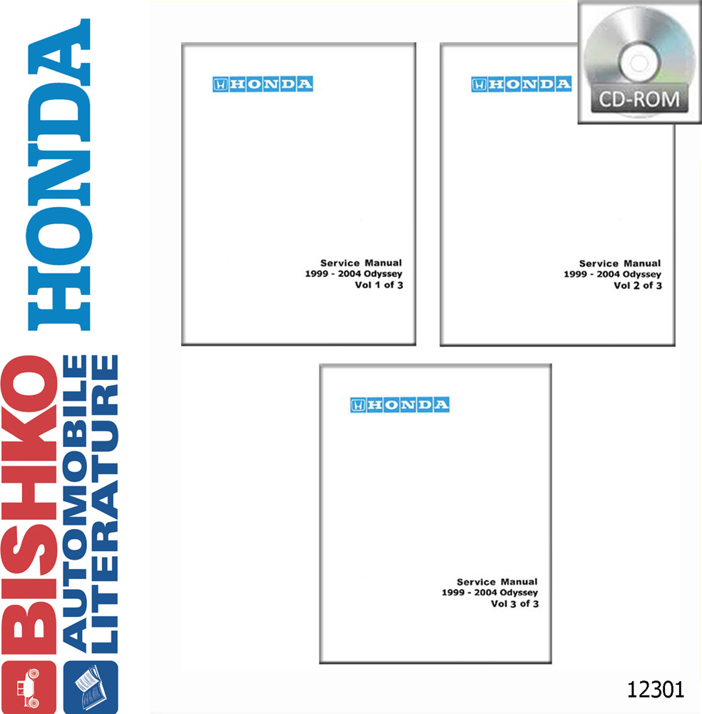1999–2004 Honda Odyssey Factory Shop Service Manual