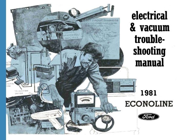 1981 Ford Truck Econoline Wiring Diagrams Manual