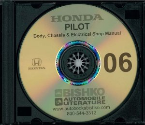 2006 Honda Pilot Factory Shop Service Manual