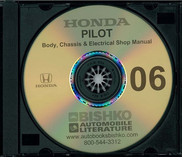 2006 Honda Pilot Factory Shop Service Manual