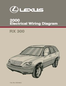 2000 Lexus RX 300 Wiring Diagrams Manual
