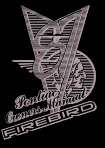 1987 Pontiac Firebird Owner's Manual