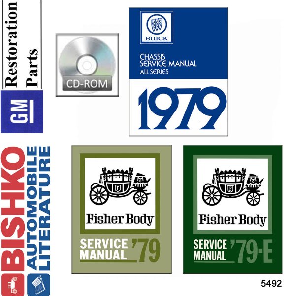 1979 Buick ALL MODELS FISHER BODY Factory Shop Service Manual