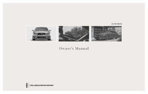 2019 Lincoln MKZ Owner's Manual