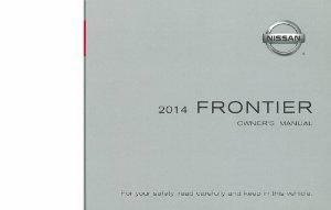 2014 Nissan Frontier Owner's Manual