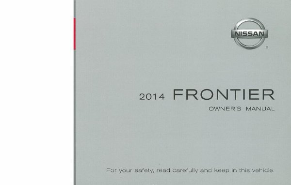 2014 Nissan Frontier Owner's Manual