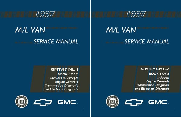 1997 Chevrolet Truck Astro, Safari Factory Shop Service Manual