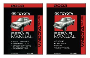 2003 Toyota Tacoma Factory Shop Service Manual