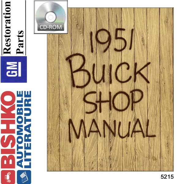 1951 Buick Roadmaster, Special, Super Factory Shop Service Manual