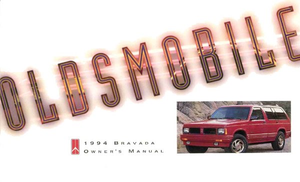 1994 Oldsmobile Bravada Owner's Manual