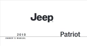 2010 Jeep Patriot Owner's Manual