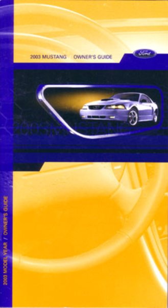 2003 Ford Mustang Owner's Manual