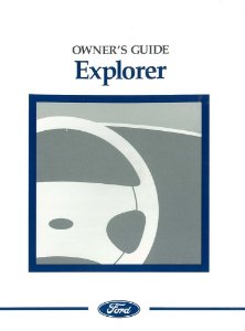 1997 Ford Explorer Owner's Manual