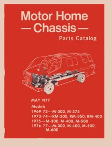 1969–1977 Dodge Truck Motor Home Chassis Parts Book