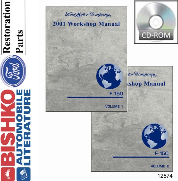 2001 Ford Truck F-150 Factory Shop Service Manual