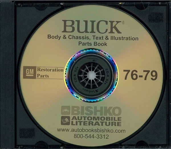 1976 1977 1978 1979 Buick Parts Numbers Book PDF List Guide Interchange Drawing